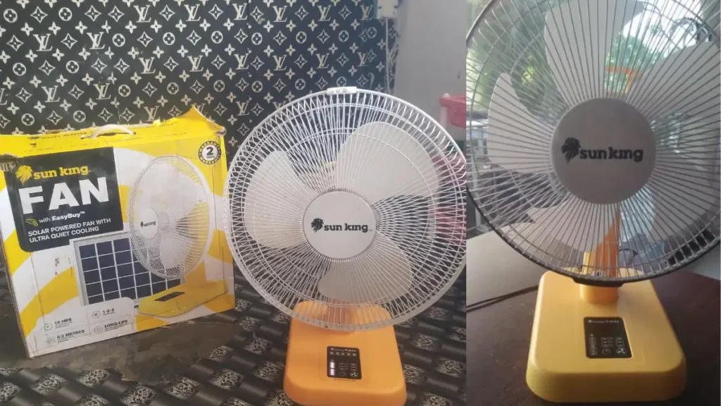 Sun King Solar Fan